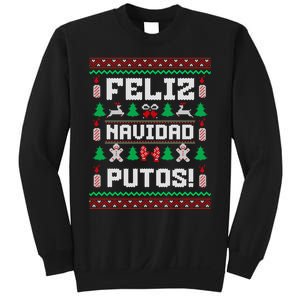 Feliz Navidad Putos Funny Christmas Sweater Design Sweatshirt