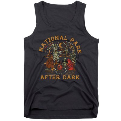 Funny National Park After Dark Tank Top