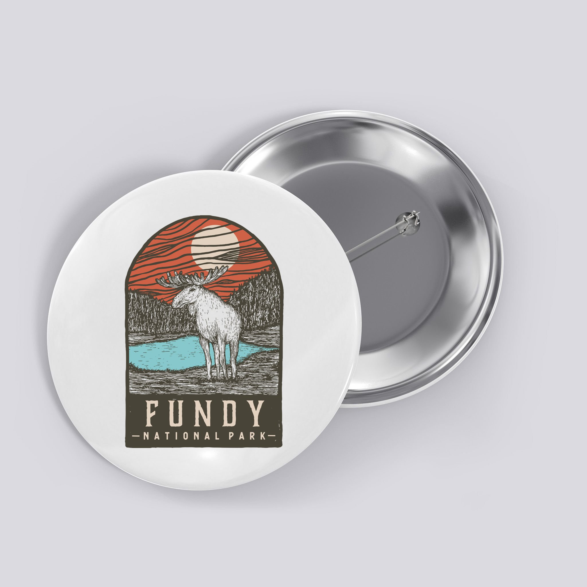Fundy National Park Button