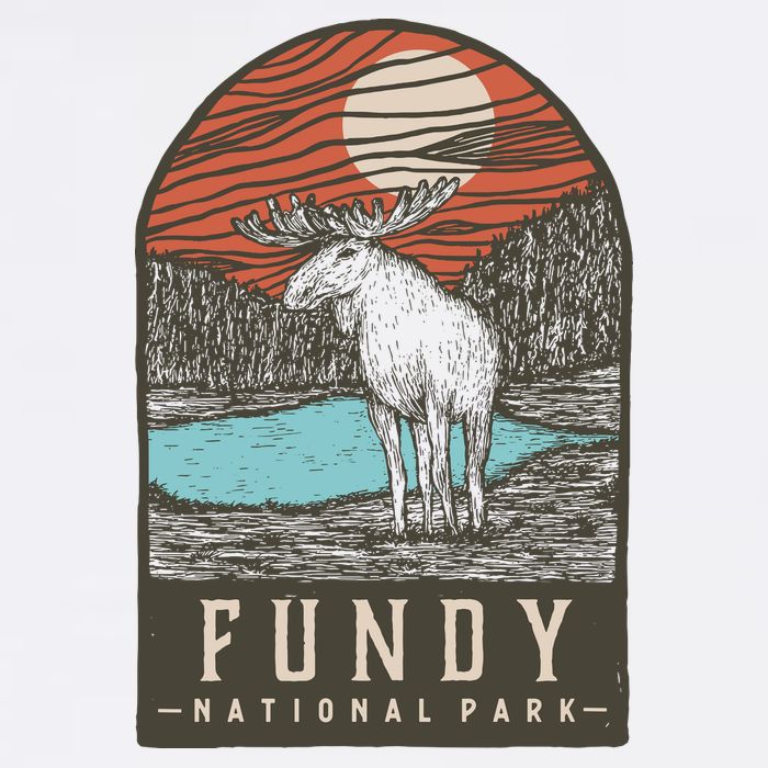 Fundy National Park Button