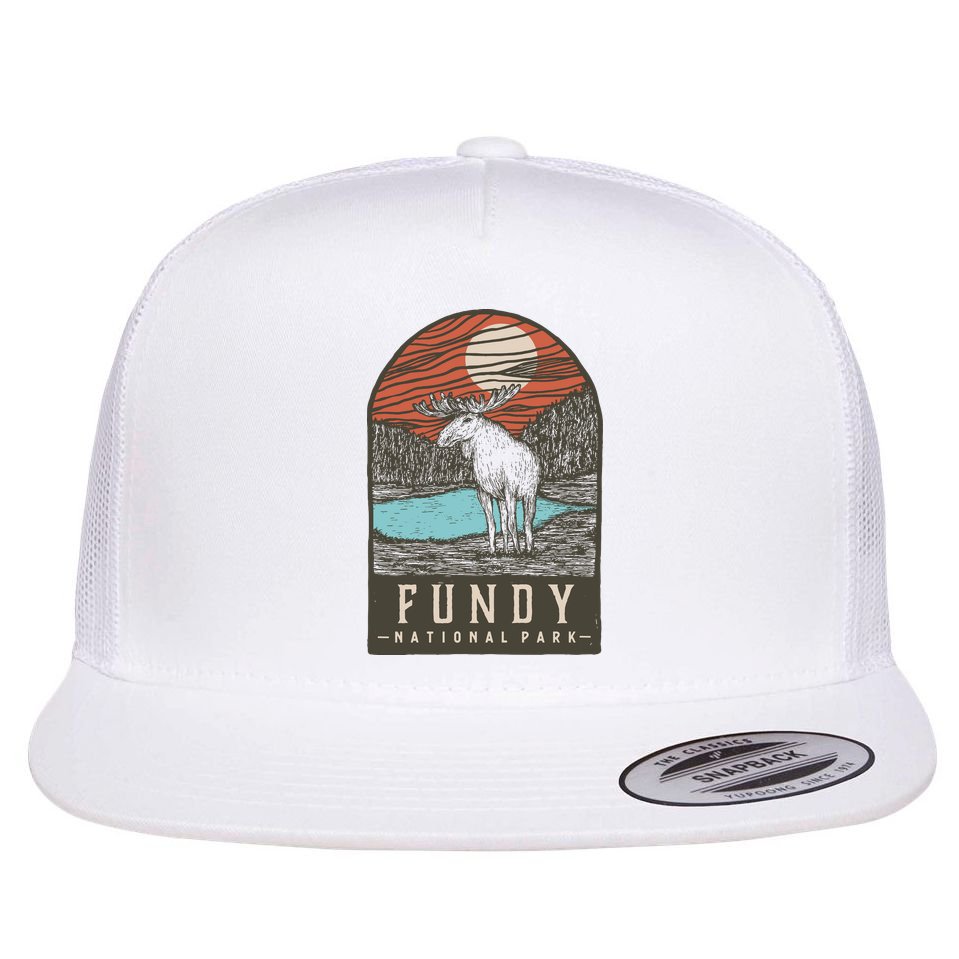 Fundy National Park Flat Bill Trucker Hat