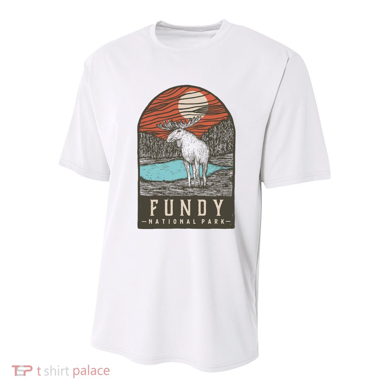 Fundy National Park Youth Performance Sprint T-Shirt