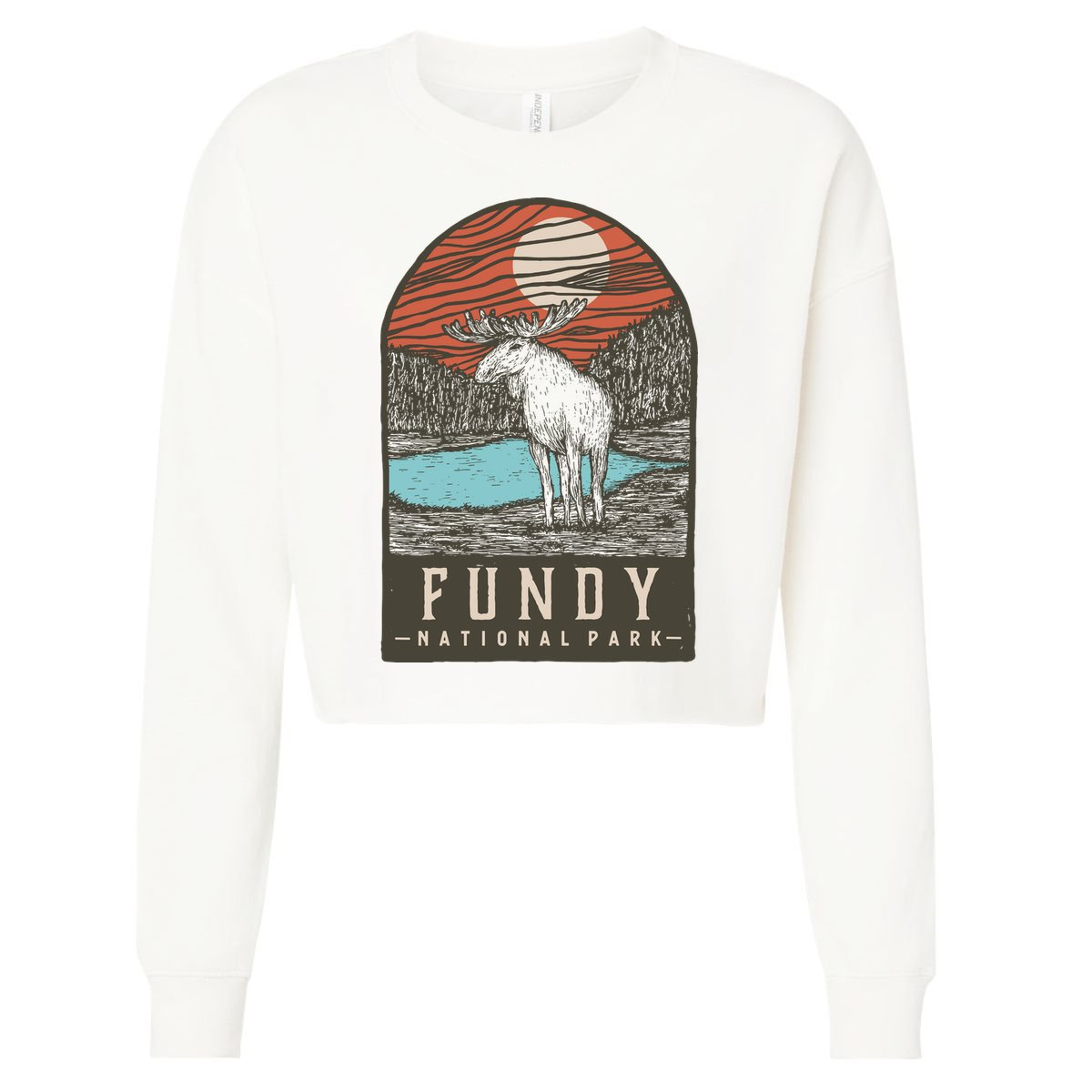 Fundy National Park Cropped Pullover Crew