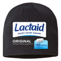 Funny Nurse Pharmacy Halloween Costume Lactaid Sustainable Beanie