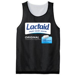 Funny Nurse Pharmacy Halloween Costume Lactaid Mesh Reversible Basketball Jersey Tank