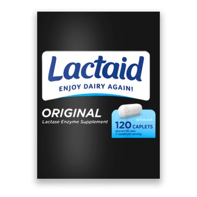 Funny Nurse Pharmacy Halloween Costume Lactaid Poster