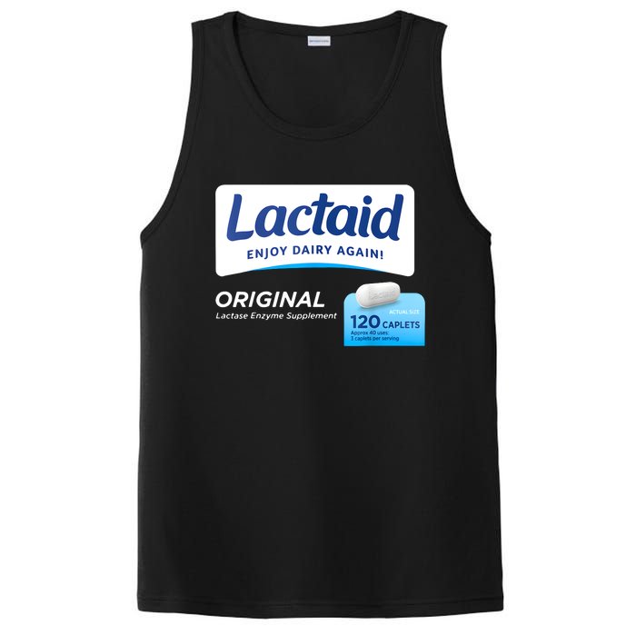 Funny Nurse Pharmacy Halloween Costume Lactaid PosiCharge Competitor Tank