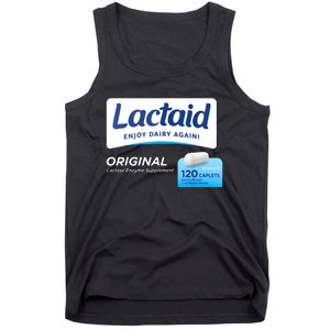 Funny Nurse Pharmacy Halloween Costume Lactaid Tank Top