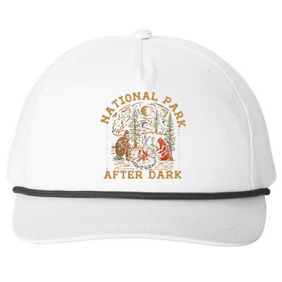 Funny National Park After Dark Snapback Five-Panel Rope Hat