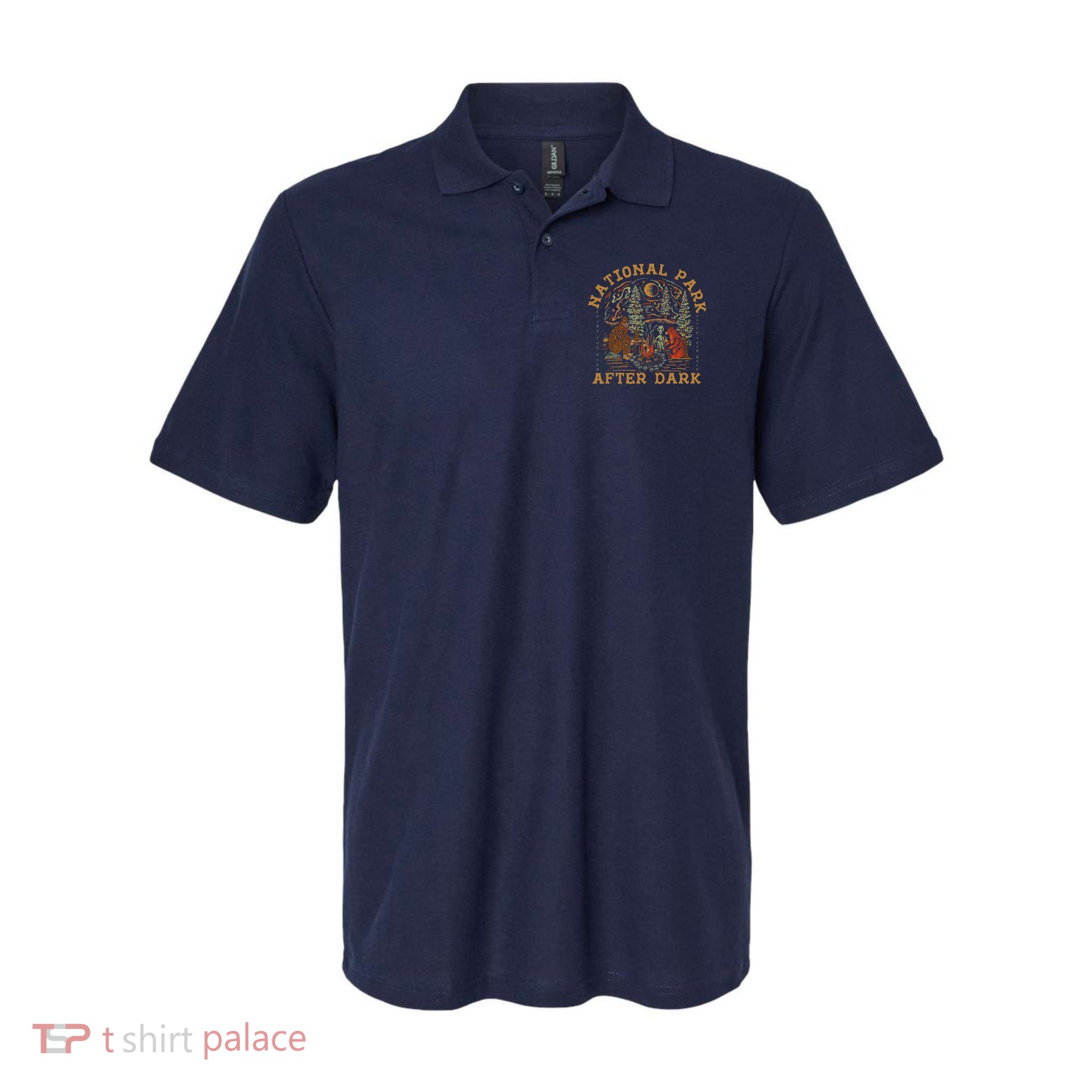 Funny National Park After Dark Polo