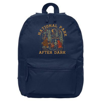 Funny National Park After Dark 16 in Basic Backpack