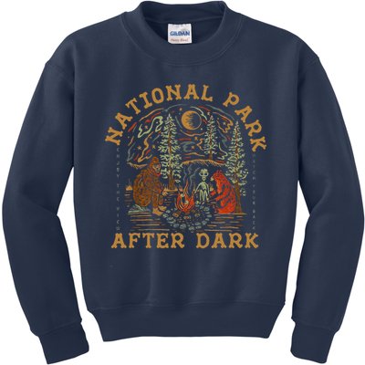 Funny National Park After Dark Kids Sweatshirt