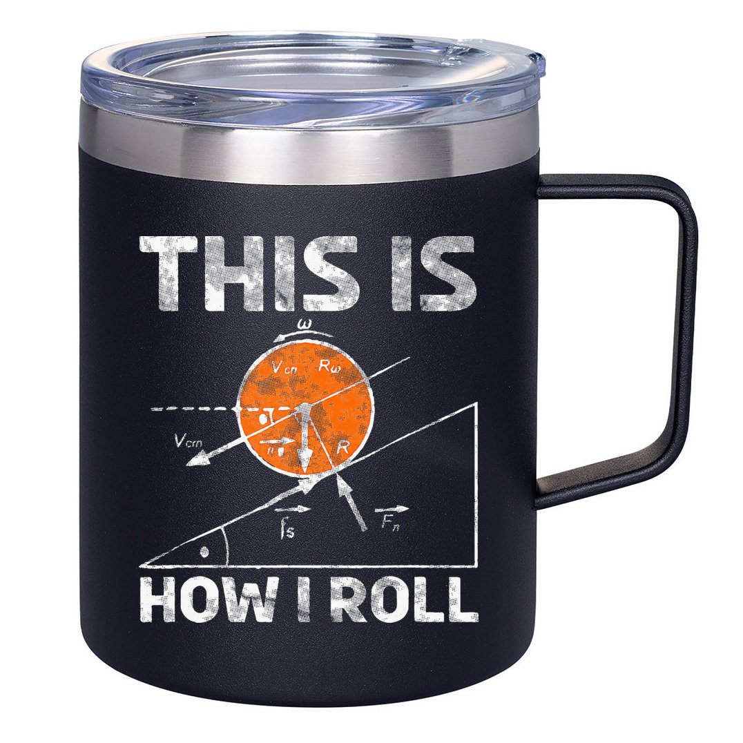 Funny Nerdy Physics Teachers 12oz Stainless Steel Coffee Mug