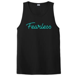 Fearless Neon Quote PosiCharge Competitor Tank