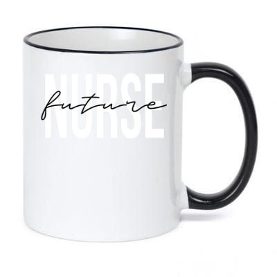 Future Nurse Registered Nurse Rn Gift 11oz Black Color Changing Mug