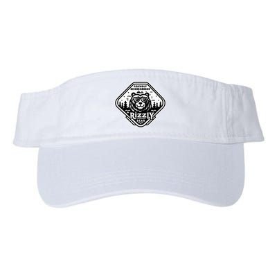 Funny Neighborhood Rizzly Bear Valucap Bio-Washed Visor