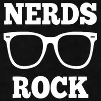 Funny Nerds Rock Gamer Geek Fun Cute Nerd Ladies PosiCharge Tri-Blend Wicking Tank