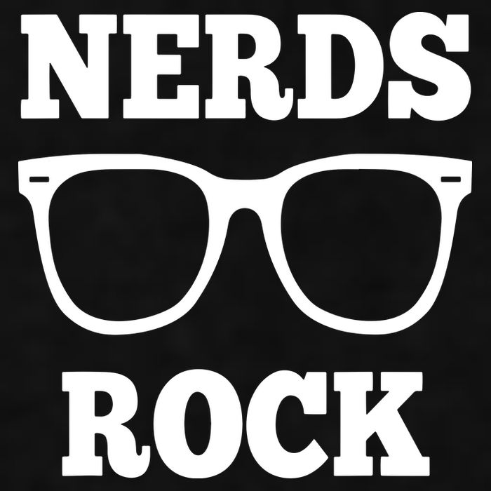 Funny Nerds Rock Gamer Geek Fun Cute Nerd Ladies PosiCharge Tri-Blend Wicking Tank