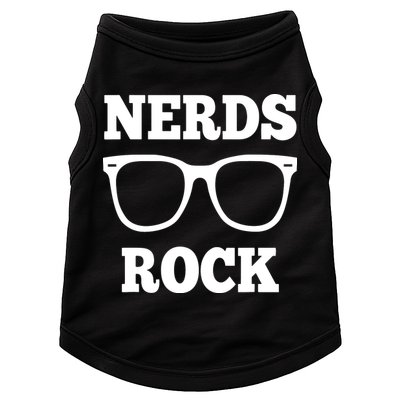 Funny Nerds Rock Gamer Geek Fun Cute Nerd Doggie Tank