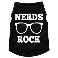 Funny Nerds Rock Gamer Geek Fun Cute Nerd Doggie Tank