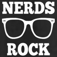 Funny Nerds Rock Gamer Geek Fun Cute Nerd 25L Jumbo Tote
