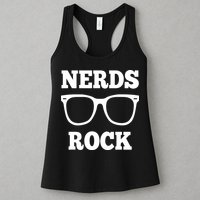 Funny Nerds Rock Gamer Geek Fun Cute Nerd Womens Tank Top