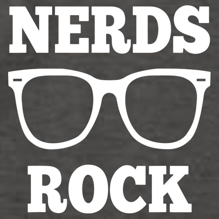 Funny Nerds Rock Gamer Geek Fun Cute Nerd Vector Backpack