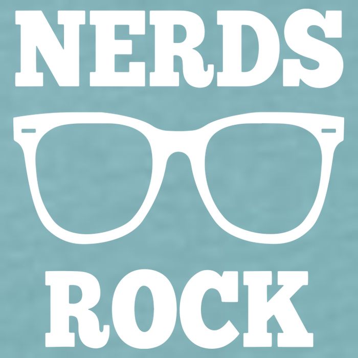 Funny Nerds Rock Gamer Geek Fun Cute Nerd Sueded Cloud Jersey T-Shirt
