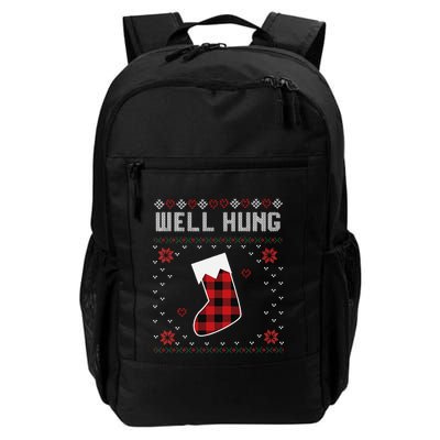 Funny Nice Rack Well Hung Ugly Funny Fun Couples Christmas Backpack