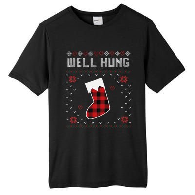 Funny Nice Rack Well Hung Ugly Funny Fun Couples Christmas Tall Fusion ChromaSoft Performance T-Shirt