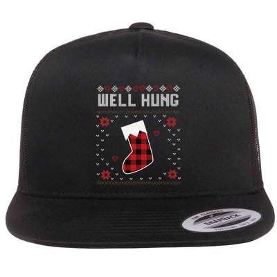 Funny Nice Rack Well Hung Ugly Funny Fun Couples Christmas Flatbill Hat