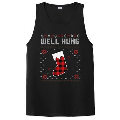 Funny Nice Rack Well Hung Ugly Funny Fun Couples Christmas PosiCharge Competitor Tank