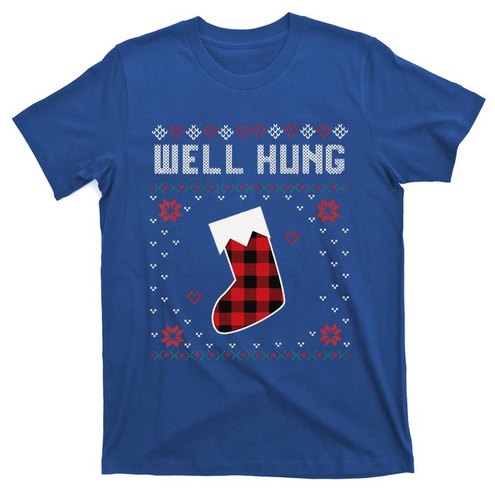 Funny Nice Rack Well Hung Ugly Funny Fun Couples Christmas T-Shirt