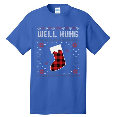 Funny Nice Rack Well Hung Ugly Funny Fun Couples Christmas Tall T-Shirt