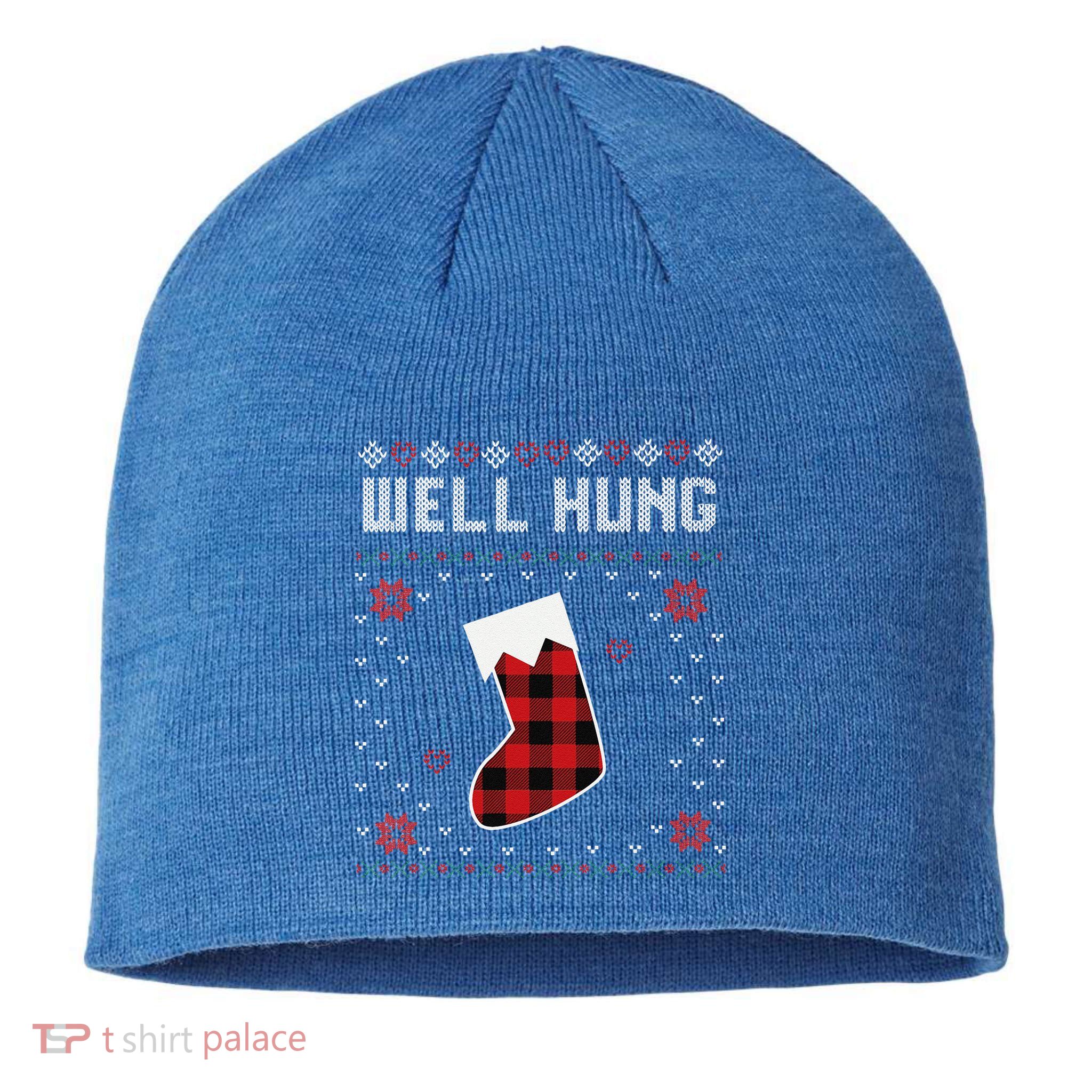 Funny Nice Rack Well Hung Ugly Funny Fun Couples Christmas Sustainable Beanie