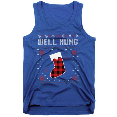 Funny Nice Rack Well Hung Ugly Funny Fun Couples Christmas Tank Top