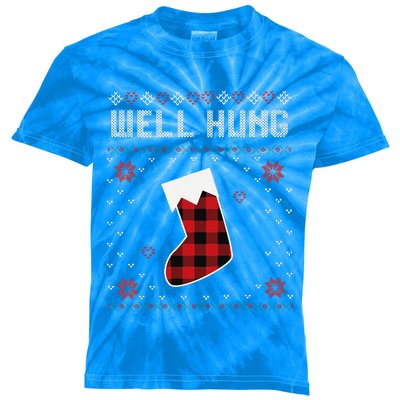 Funny Nice Rack Well Hung Ugly Funny Fun Couples Christmas Kids Tie-Dye T-Shirt