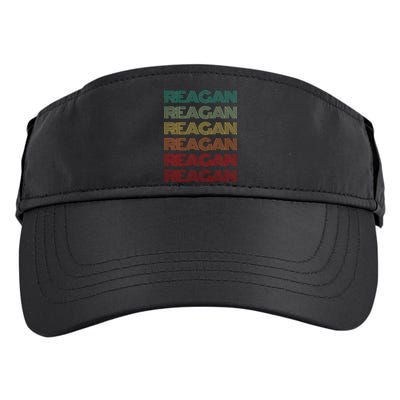 First Name Reagan Girl Retro Personalized Groovy 60s Adult Drive Performance Visor