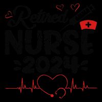 Funny Nurse Retirement Retired Nurse Gifts 2025 16 in Basic Backpack