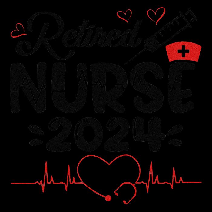 Funny Nurse Retirement Retired Nurse Gifts 2025 16 in Basic Backpack