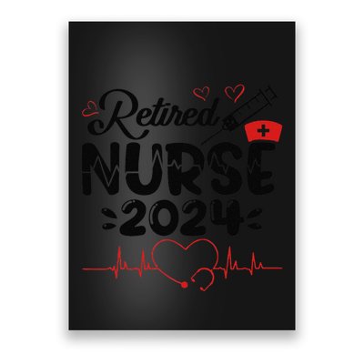 Funny Nurse Retirement Retired Nurse Gifts 2025 Poster
