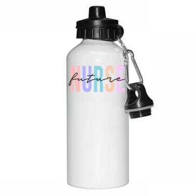 Future Nurse Registered Nurse Rn Gift Aluminum Water Bottle 