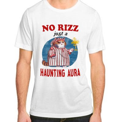 Funny No Rizz Just Haunting Aura Gift Adult ChromaSoft Performance T-Shirt