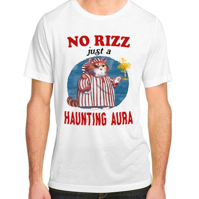 Funny No Rizz Just Haunting Aura Gift Adult ChromaSoft Performance T-Shirt