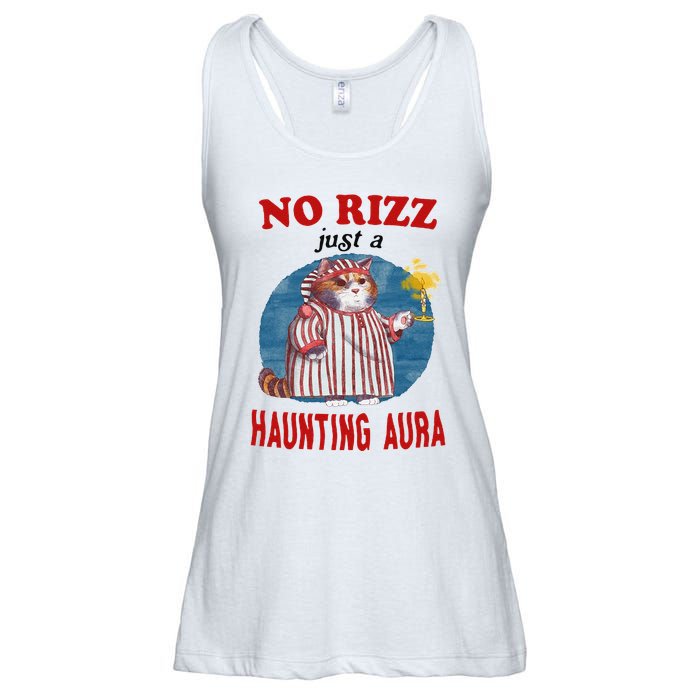 Funny No Rizz Just Haunting Aura Gift Ladies Essential Flowy Tank