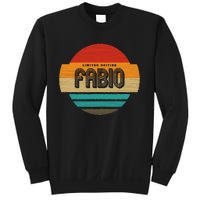 Fabio Name Retro Vintage Sunset Limited Edition Sweatshirt