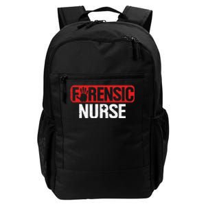 Forensic Nurse RN Science Correctional Nursing Daily Commute Backpack