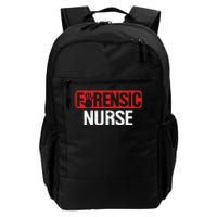 Forensic Nurse RN Science Correctional Nursing Daily Commute Backpack