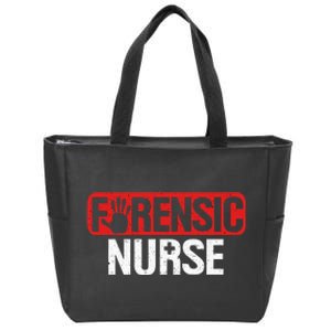 Forensic Nurse RN Science Correctional Nursing Zip Tote Bag