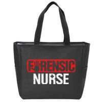 Forensic Nurse RN Science Correctional Nursing Zip Tote Bag